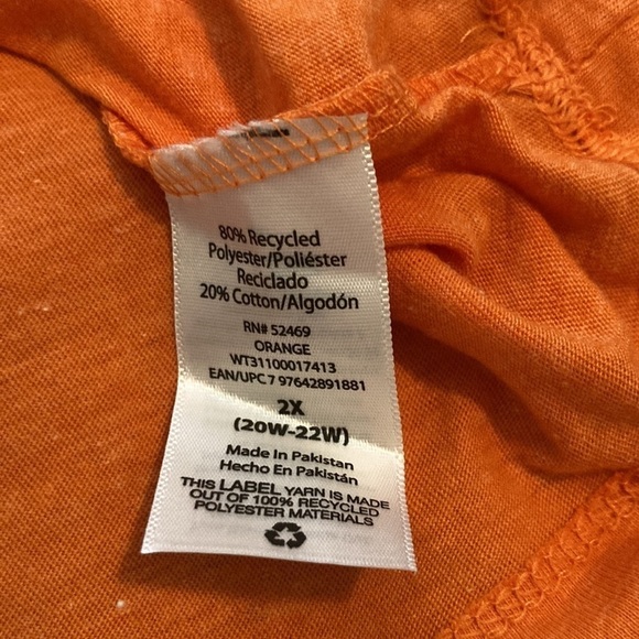 Halloween Jack O’lantern T-shirt Women’s 2X (20W/22W) New​ - Picture 4 of 8